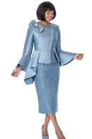 Women Church Suit 401972-Periwinkle