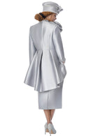 Women Church Suit 401993-Silver