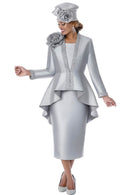Women Church Suit 401993-Silver