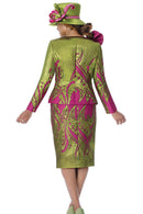 Women Church Suit 402122-Multi