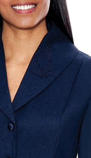 Women Usher Dress 11674-Navy