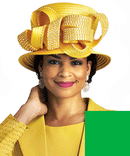 Lily and Taylor Hat H198C-Apple Green