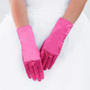 Women Church Gloves BDF-24 Fuchsia - Church Suits For Less