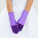 Women Church Gloves BDF-24 Purple - Church Suits For Less