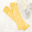 Women Church Gloves BDF-7035 Yellow - Church Suits For Less