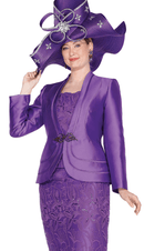 Champagne Italy Church Suit 6213 - Church Suits For Less