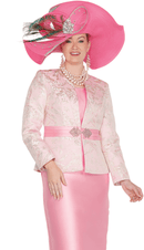 Champagne Italy Church Suit 6217