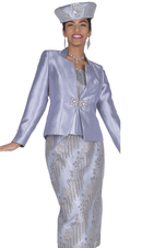 Champagne Italy Church Suit 6305