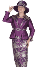 Champagne Italy Church Suit 6306