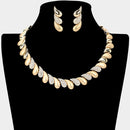 Women Jewelry Set-118110 Gold