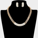 Women Jewelry Set-13516 Gold