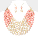 Women Jewelry Set-BDF-0175 Pink