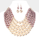 Women Jewelry Set-BDF-0175 Rose Gold
