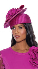 Stellar Looks Church Hat 1552C-Fuchsia