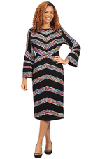 Women church Dress 9051