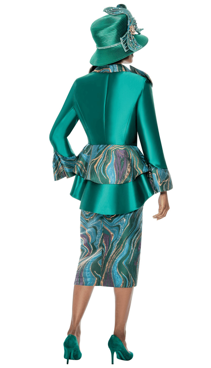 GMI Church Suit 400812-Emerald