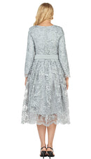 Giovanna Church Dress D1561-Silver