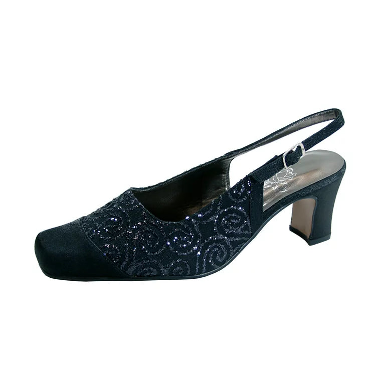 Women Church Fashion Shoes-BDF 625C Black