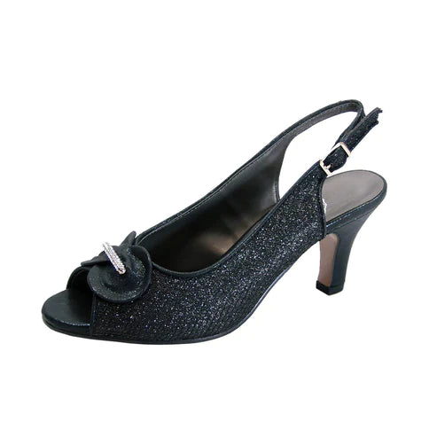 Women Dress Low heels BDF 765C Black