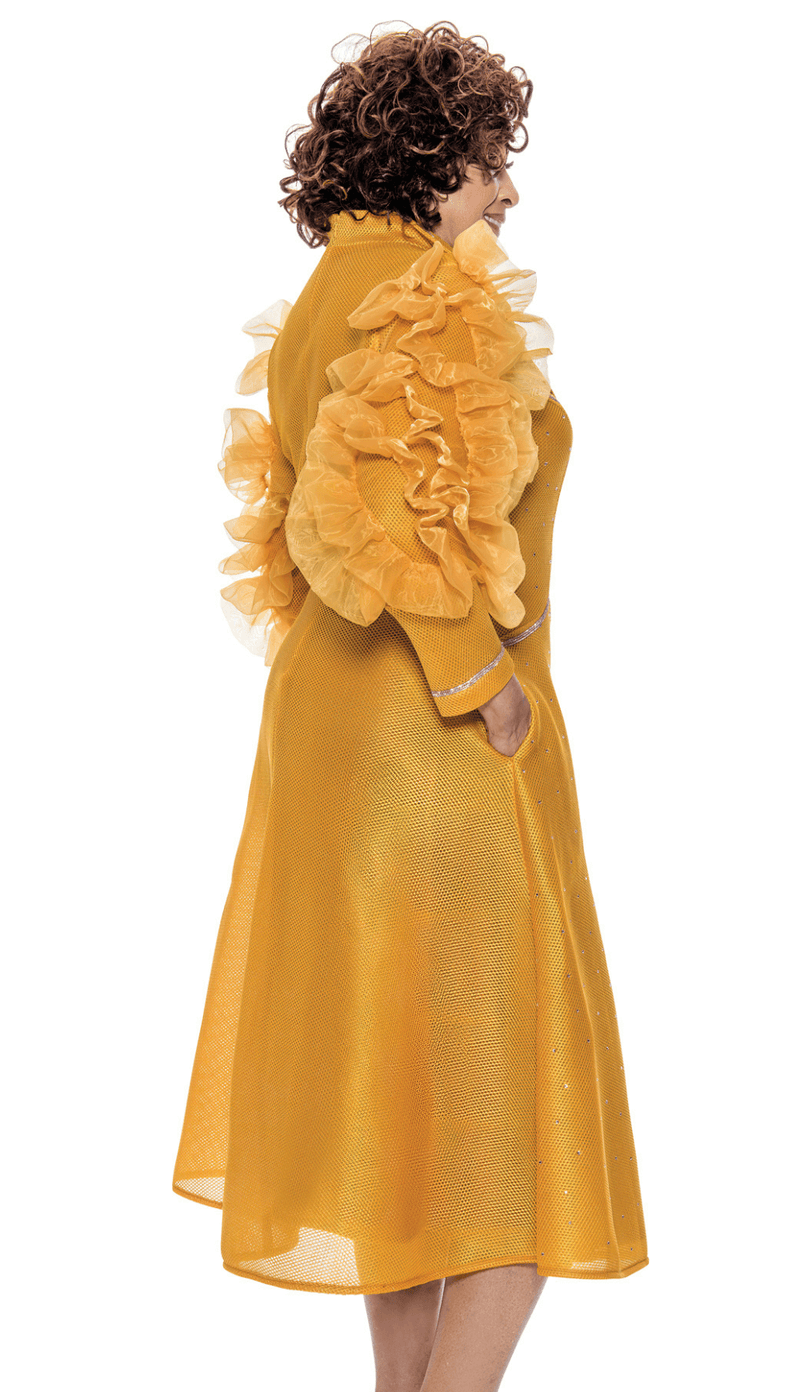 Dorinda Clark Cole Dress 309041-Gold