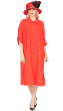 Giovanna Church Dress DP2430 red - Church Suits For Less