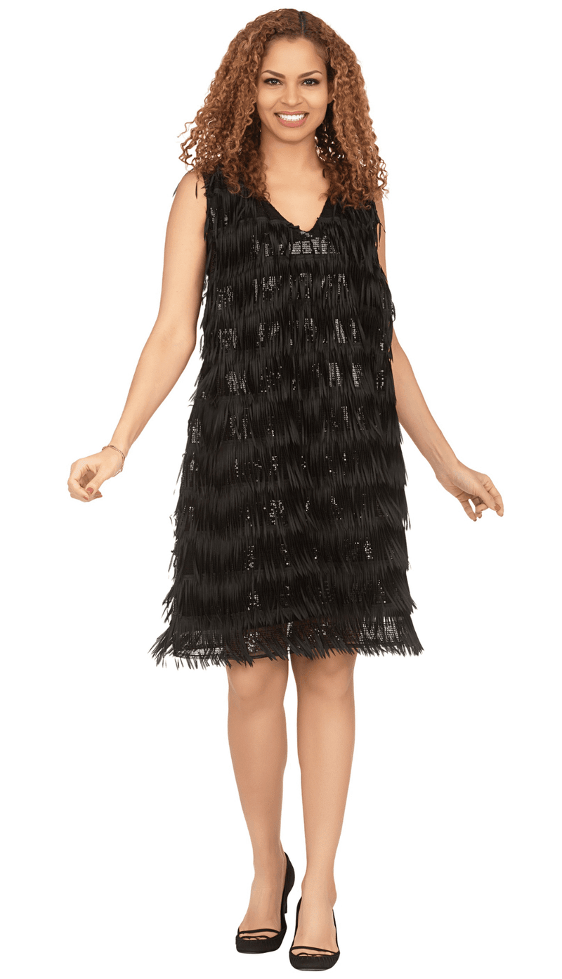 Giovanna Church Dress DP2431 black - Church Suits For Less