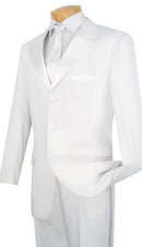Men Tuxedo T-3HT-White - Church Suits For Less