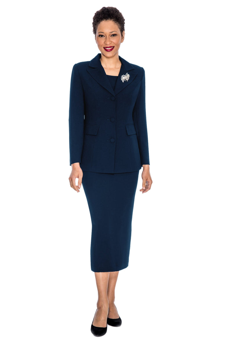Giovanna Usher Suit 0655-Navy - Church Suits For Less