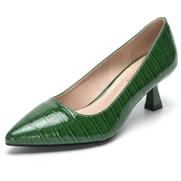 Women's Church Shoes-8846 Green Women's Church Shoes-8846 Green