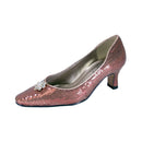 Women Church Shoes DP726 Bronze - Church Suits For Less