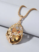 Women High Fashion Charm Necklace BDF-4360 - Church Suits For Less