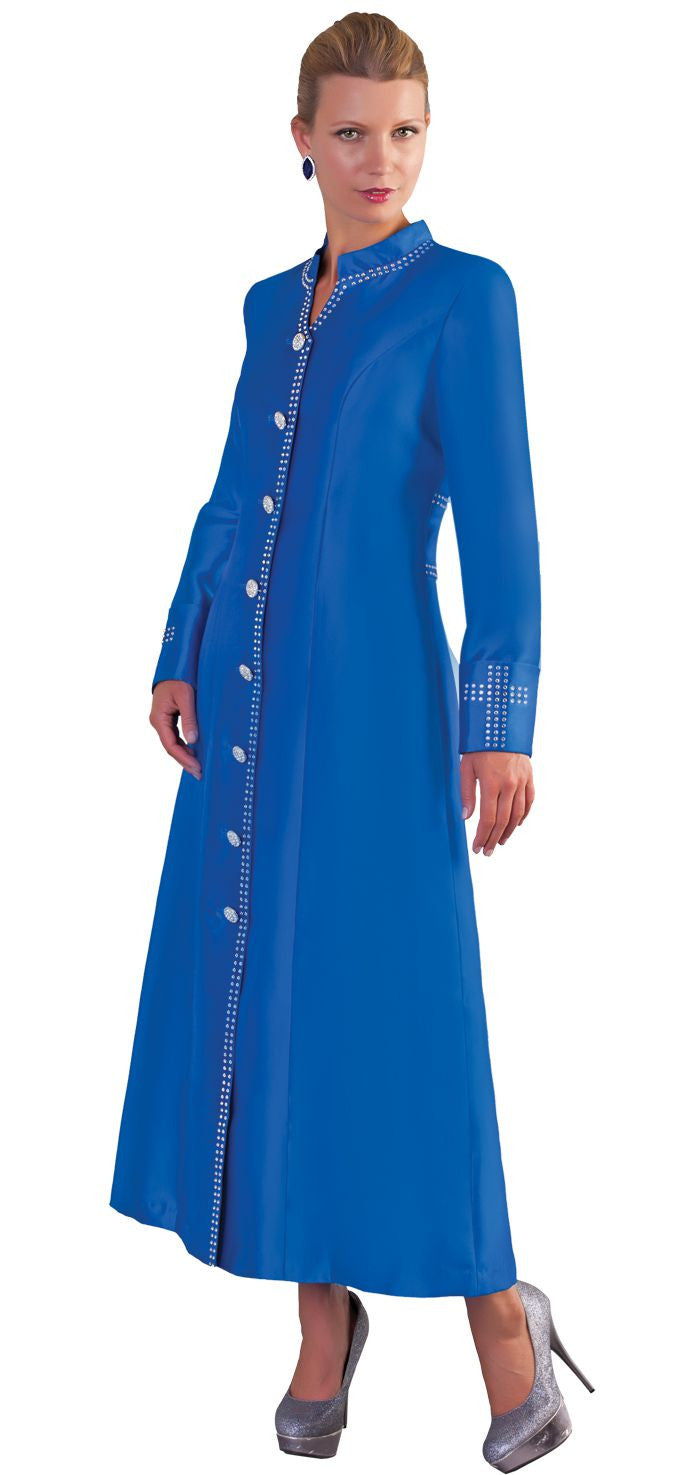 Tally Taylor Robe 4445C-Royal Blue - Church Suits For Less