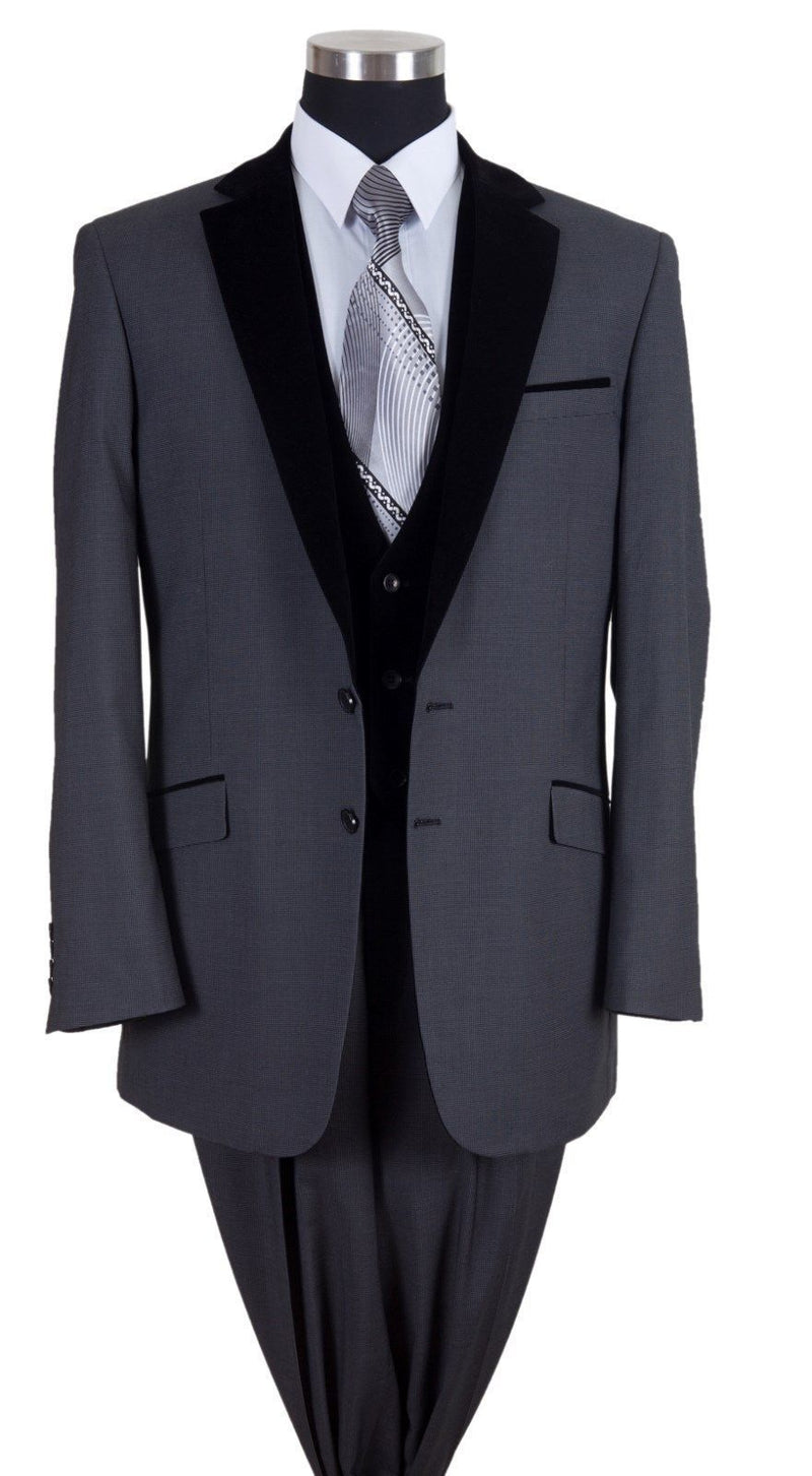 Men Suit 57024-Black