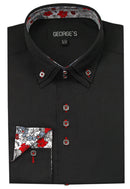 Men Shirt AH-610-Black