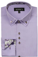 Men Shirt AH-610-Lavender