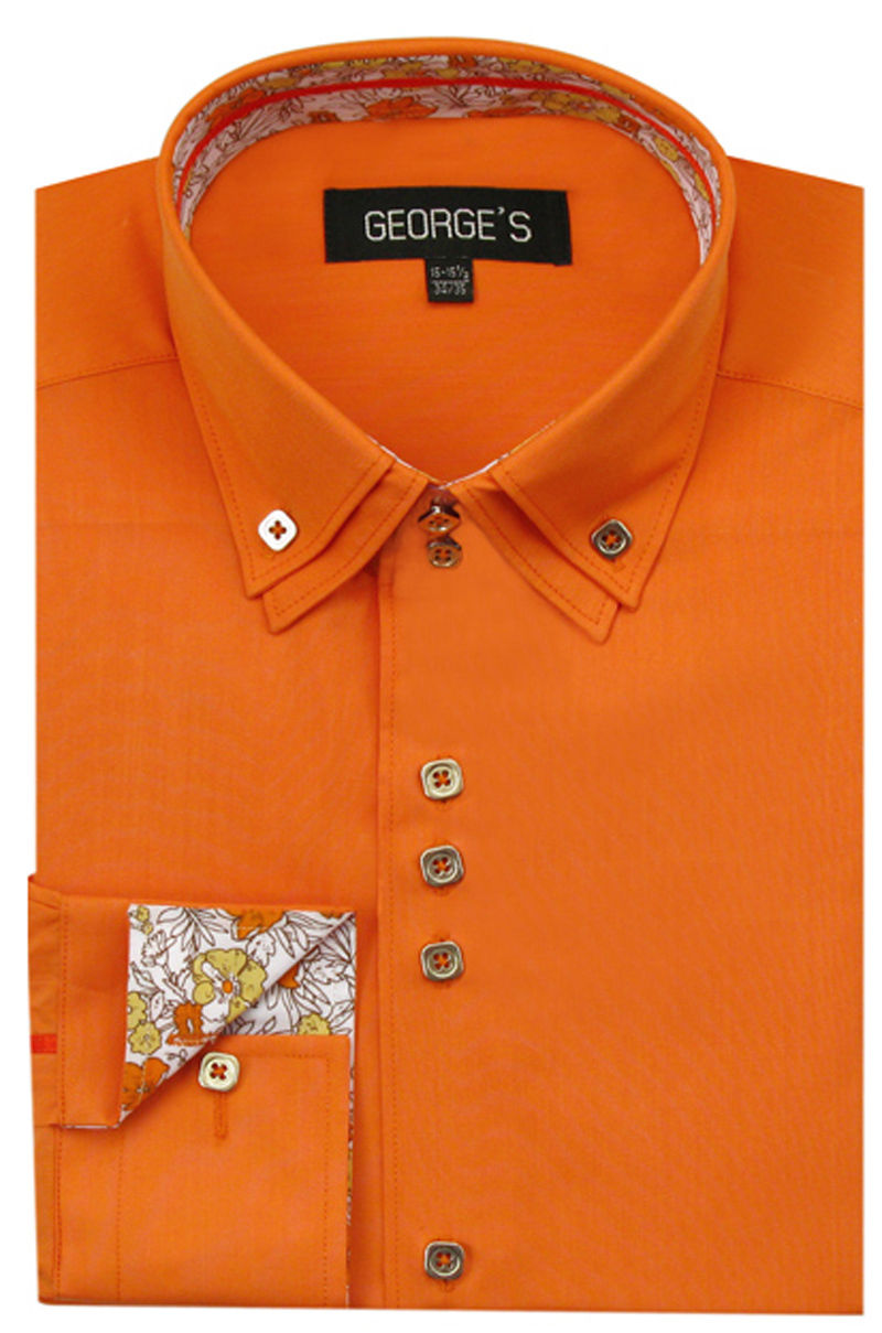 Men Shirt AH610-Orange