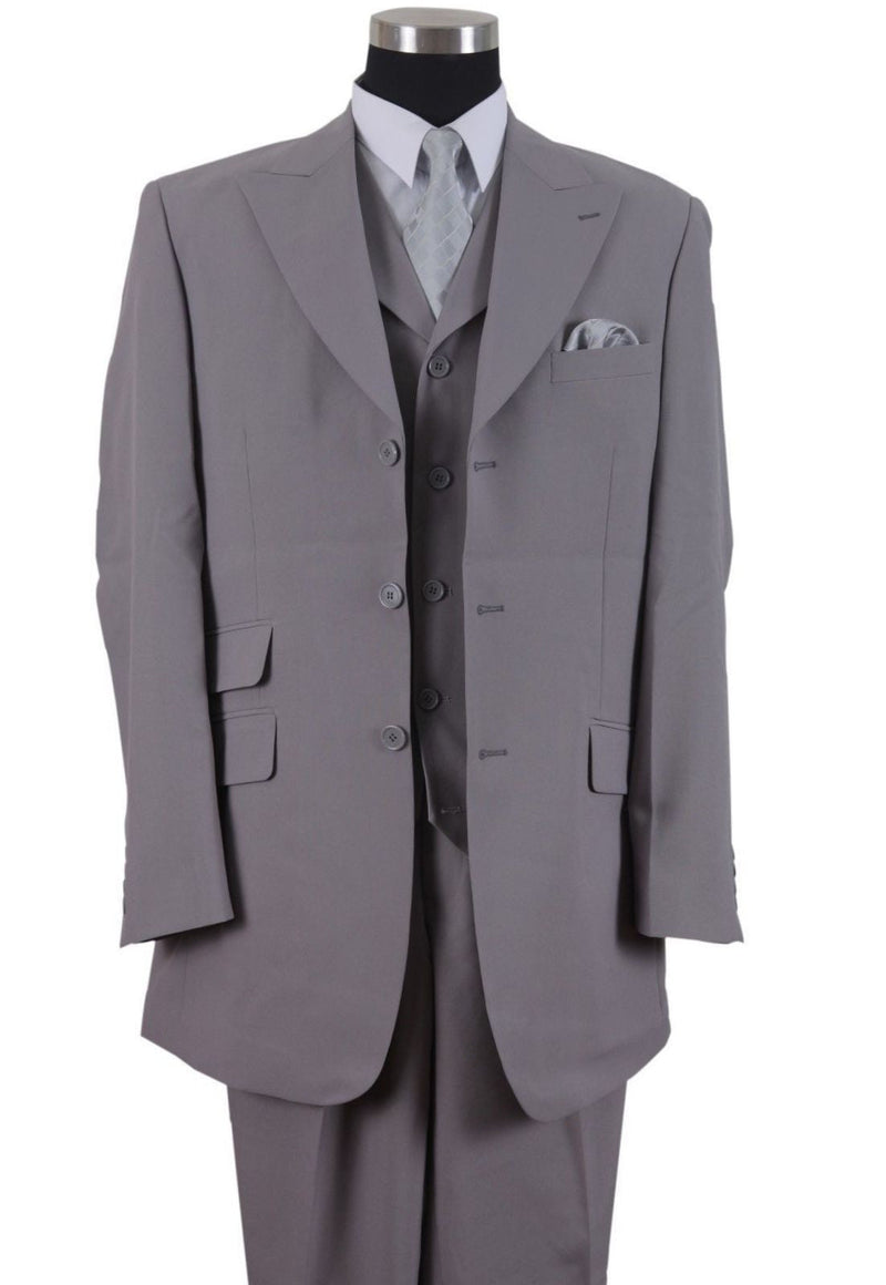 Milano Moda Suit 905V-Grey - Church Suits For Less