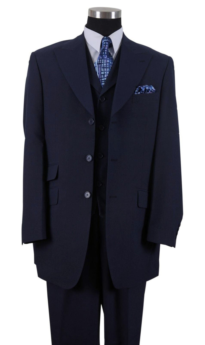 Milano Moda Suit 905V-Navy - Church Suits For Less