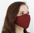 Women Fashion Face Mask 2467-Burgundy-E
