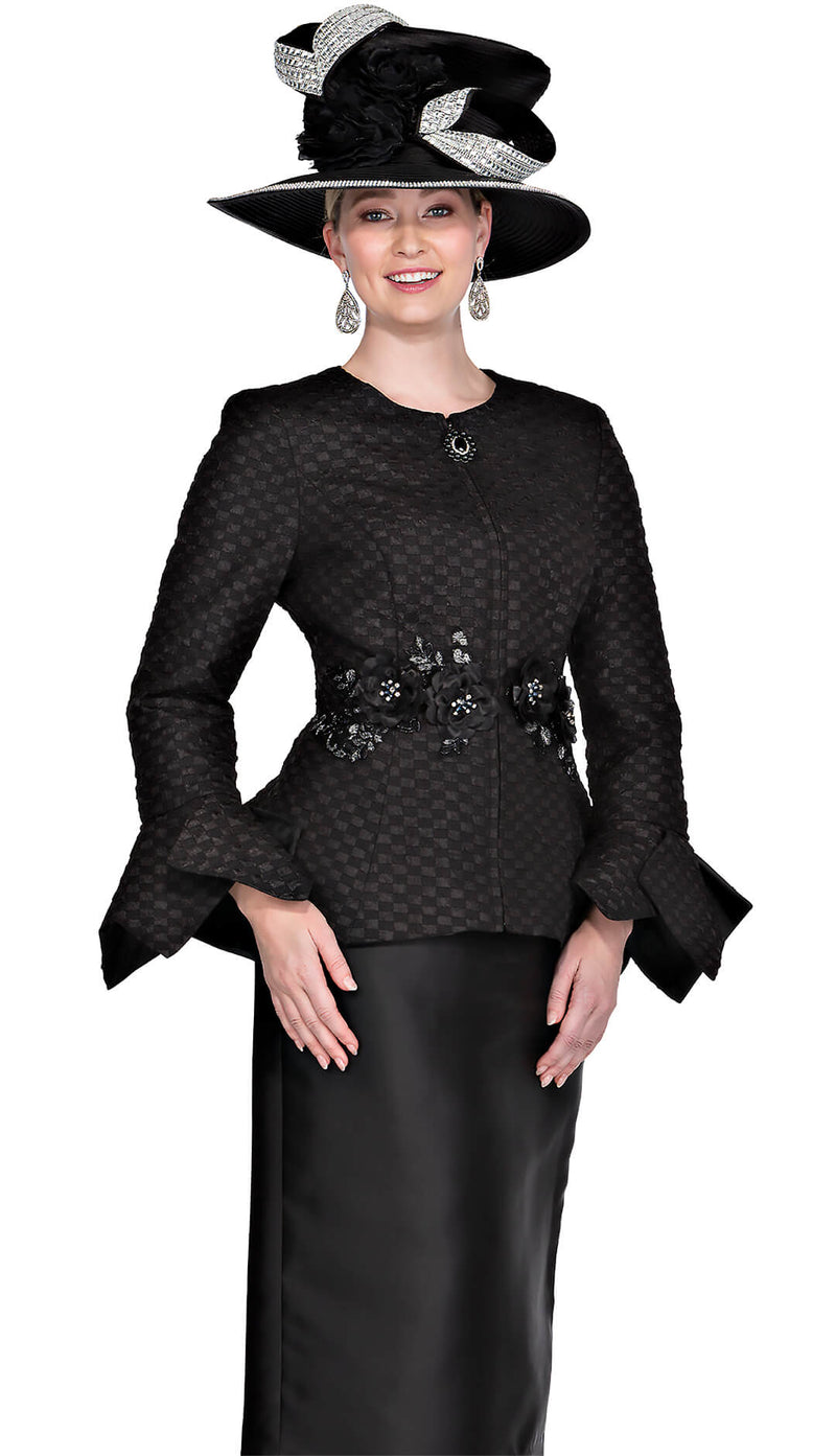 Aussie Austine Church Suit 5810-Black - Church Suits For Less