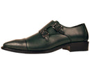 Men Shoes Bancroft-015-HunterGreen - Church Suits For Less
