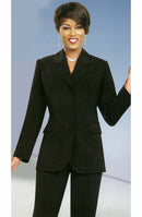 Ben Marc Pant Suit 10495-Black - Church Suits For Less