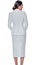 Ben Marc  Usher Suit 78096C-White