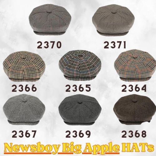 Men Classic Newsboy Hat MSD 2323 - Church Suits For Less