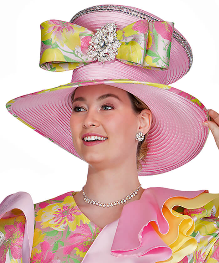 Champagne Italy Church Hat 6011 - Church Suits For Less