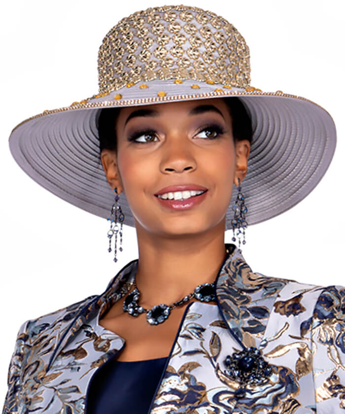 Champagne Italy Church Hat 5915 - Church Suits For Less