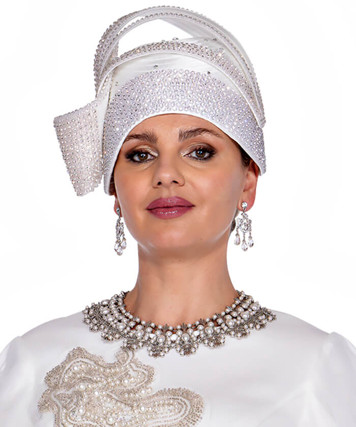 Champagne Italy Church Hat 5929 - Church Suits For Less