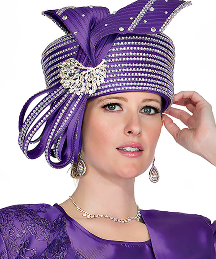 Champagne Italy Church Hat 5930 - Church Suits For Less