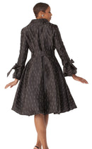 Chancele Church Dress 9723-Black