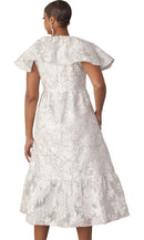 Chancele Church Dress 9725-White